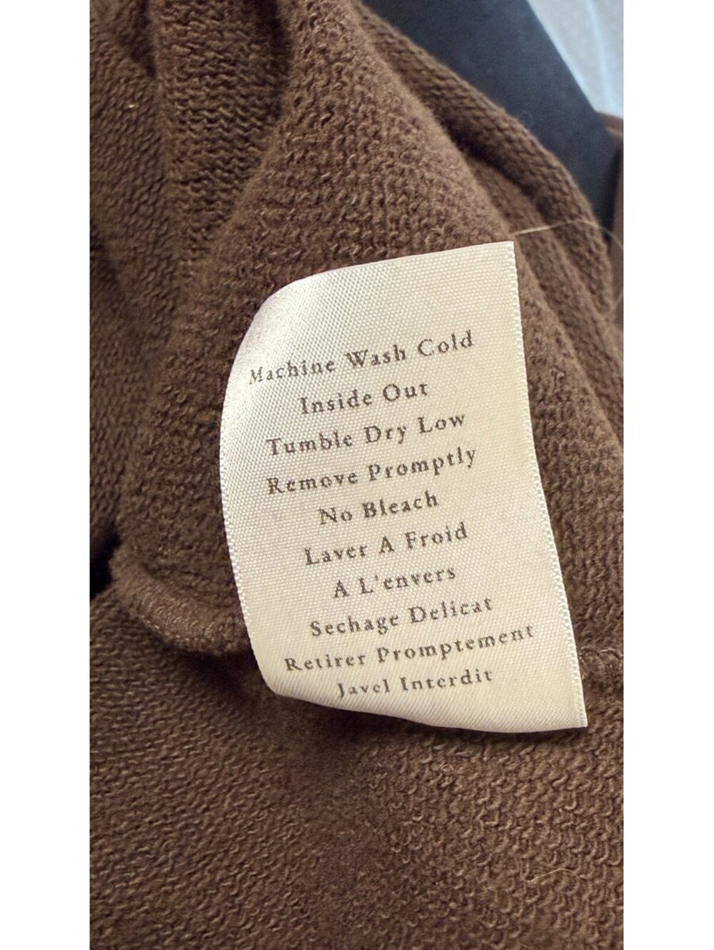 FRANK & EILEEN NICOLE Triple Fleece Luxury Sweatshirt Dress MEDIUM - Picture 8 of 8